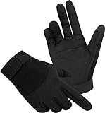 normani Tactical Army Gloves Herrenhandschuhe aus Spezialkunstleder Farbe Schwarz Größe M