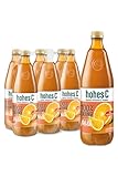 hohes C Milde Orange mit zartem Fruchtfleisch (6 x 1l), 100% Saft, Orangensaft, Vitamin C, ohne Zuckerzusatz laut Gesetz, weniger Säure, vegan