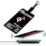 USB TYP C Qi passend für Samsung Galaxy S22 S22+ S21 FE Ultra 5G S20+ A54 A34 A14 A73 A53 A33 A23 A13 A04s Note Z FLIP 3 XCover 4s 5 6| Wireless Empfänger Induktion Adapter Ladegerät |Charger Receiver