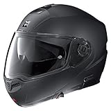 Nolan N104 Evo Outlaw Helm (Flat Black, X-Large)