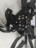Strap-On Umschnall & Dildo-Halterung, 2-in-1 Strapon-Harness mit starker Saugbasis für Stuhl, Kissen, Oberschenkel & Solo, verstellbares Sexspielzeug für Frauen, Paare, lesbisches Pegging