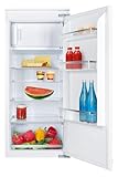 Amica EKSS 362 221 Kühlschrank mit Gefrierfach, 1220 mm Nische, Schlepptür-Technik, elektronische Steuerung, Inverter-Motor