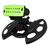 Happyyami Sprinkler-blumenbewässerungsgerät Sprinkler Für Garten Sprinkler Für Den Garten Rotierender Wassersprinkler Bewässerungswerkzeuge Rasenbewässerungssprinkler Rasensprenger Black Abs