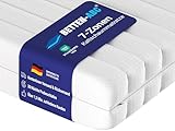 Betten-ABC - Matratze (KSP-500) - 140x200 cm (H3) - 7-Zonen Matratze aus Kaltschaum - Hypoallergen & Antibakteriell - Oeko-TEX® Zertifiziert - Bezug abnehmbar & waschbar - Lieferung per Paket