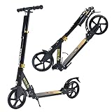 Apollo 200mm Wheel City Scooter - Spectre Pro | Luxus Cityroller mit Doppel Federung, | City-Roller klappbar und verstellbar | City Roller für Kinder | Roller für Erwachsene | Kinderroller ab 6 Jahre