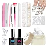 Nageldesign-Kit, Nageldekoration, 3D-Modelliergel, Schnitzmuster, Fingernägel, Kunst, Maniküre-Lösung für Frauen, Anfänger, professioneller Salon, Heimgebrauch
