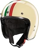 Redbike Jethelm RB-802 Italia Elfenbein Fiberglas ECE 22.06 inklusive Helmschirm, M 57/58