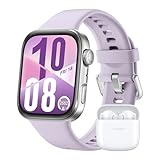 HUAWEI Watch FIT 4 Smartwatch + FreeBuds SE 2, Sports Fitness Tracker, 5ATM Wasserdicht, Gesundheits-Insights, Bis zu 10 Tage Akku, Kompatibel mit Android™ & iOS, 30 Monate Garantie, Lila