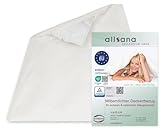 Allsana Allergiker Deckenbezug 135x200 cm | Allergie Bettwäsche | Anti Milben Encasing | Milbenschutz für Hausstauballergiker | allergendichter Zwischenbezug für die Bettdecke | TÜV geprüft
