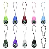 9 Stück Lanyard-Kompass Mit 2 Stück Karabinerschnalle, Kleiner Mini-Kompass, Tragbarer Kompass, Outdoor-Kompass, Modischer Lanyard-Kompass, Geeignet Für Camping, Taschendekoration, Bergsteigen