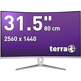 Terra LCD/LED 3280W Silver/White Curved HDMI DP