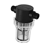 SEWOART Wasserpumpen Filter mit Mesh Sieb Inline Wasserfilter für Gartenschläuche Einfache Installation Vielseitig für Gartenbewässerung Autowäsche und Outdoor Wassersysteme Geeignet