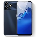 FOXIONO Smartphone Handy Ohne vertrag, 8GB +64GB/1TB TF, 90Hz 6.52', 4000mAh Smartphone ohne vertrag Günstig, Octa Core, 13MP+5MP, Dual SIM (Es ist schwarz)