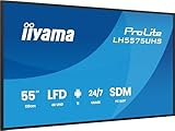 iiyama Prolite LH5575UHS-B2AG 139cm 54.6' Digital Signage Display IPS LED 4K UHD HDMI DP in/Out Daisy Chain USB2.0 RS-232c RJ45 Mediaplayer Android 11OS iiSignage² iiControl iiShare WiFi SDM-S 24/7