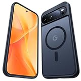 TORRAS für Google Pixel 10 Pro Hülle, Google Pixel 10 Hülle mit MagSafe 3,66m Zertifizierte Militärschutz Stoßfest 19N Starke Magnetkraft Samtige Dünn Case für Pixel 10, 10 Pro Handyhülle Matt Schwarz