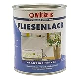 Wilckens Fliesenlack glänzend, 750 ml, Weiß
