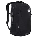 THE NORTH FACE - Fall Line Backpack - Reflektierender Rucksack für die Schule, Arbeit und zum Reisen mit fleecegefütterter Laptoptasche - TNF Black