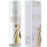 Vitamins Keratin Shampoo für kaputtes Haar - Haarpflege Feuchtigkeitsshampoo mit Biotin, Collagen, Castor Oil, Arganöl und Kokosöl Hair Treatment für Damen und Herren
