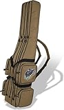 normani Rutentasche Angelrutentasche Rutenfutteral Aufbewahrungstasche 125 cm / 150 cm / 160 cm / 170 cm / 190 cm - Wasserabweisende Angeltasche Angelrucksack Farbe Coyote 3 Innenfächer Größe 160 cm