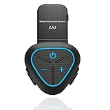 Wrtysully LX1 Motorrad Sommerhelm Spezielles Bluetooth Headset Tragbares Smart Noise Cancelling Headset zum Mitnehmen Blau