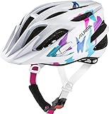 ALPINA FB JR. 2.0 - Stoßabsorbierender, Leichter & Stabiler Fahrradhelm Mit nachrüstbarem LED Für Kinder, white butterfly, 50-55 cm