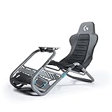 PLAYSEAT Trophy - Logitech G Edition Gaming Rennsitz | Frei verstellbar | Unterstützt Direct Drive | Leicht & Stabil | Absoluter Komfort | ActiFit Material