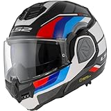 LS2, Klapphelm Motorrad ADVANT SPORT Black Blue Red White, L