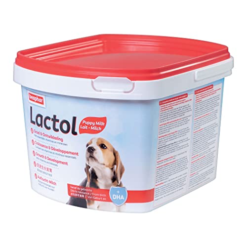 Beaphar Lactol Aufzucht-Milch 1 kg, vollwertiger Muttermilchersatz für Hundewelpen von Geburt an