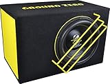 Ground Zero GZRB 25SPL - 25 cm Passiv Subwoofer mit 1200 Watt (RMS: 1200 Watt)