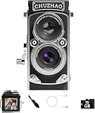 CHUZHAO Retro Mini Digitalkamera, 1080P Full HD Video, 12 MP Autofokus, Point and Shoot Digitalkamera mit 16GB Speicherkarte, kompakt und Exquisit für Anfänger, Jugendliche, Erwachsene und Kinder.