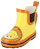 Beck Unisex Kinder Little Lion Gummistiefel, Gelb, 23 EU