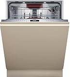 NEFF S257ZCX01E, N 70, Smarter XXL-Geschirrspüler, Vollintegrierte Spülmaschine, 60 cm, Besteckschublade, Made in Germany, Zeolith-Trocknung, extrem leise, Oberkorb höhenverstellbar, starker Spühdruck