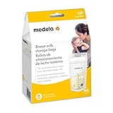 Medela Aufbewahrungsbeutel für Muttermilch 50 weiß (Spanische Version)