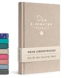 6-Minuten Tagebuch für Erwachsene 2025 (Das Original) - Dankbarkeitstagebuch, Wissenschaftlich Fundiertes Journal Buch - Achtsamkeitstagebuch für Mehr Resilienz & Selbstliebe