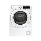 Hoover NDE H8A2TCES-84 Wärmepumpentrockner I 8 kg I Wi-Fi + Bluetooth-Technologie I AquaVision-Kondenswasserbehälter I deutsche Bedienblende