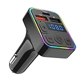 Car Radio Adapter - Kabelloser MP3 Player FM Sender Mit - Mit Typ-C Anschluss USB Empfänger Für Stereo Upgrade LKW Audio Reisen Radio Übertragung