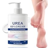 Urea Creme 60 Prozent - Feuchtigkeit Fußcreme für Sehr Trockene Füße und Hände - Reparatur Urea Fusscreme Für Haut - Hornhautentferner Creme für Damen und Herren Körperpflege (100 Ml)