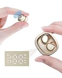 ANSTEN Schlafkopfhörer Bluetooth 5.4, Noise Cancelling Kopfhoerer in Ear, Sleepbuds Schlafkopfhörer Seitenschläfer, 48H Akkulaufzeit Mini Kopfhörer zum Schlafen, Sporttraining Kabellose Kopfhörer