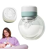 Tragbare Milchpumpe, elektrische Brustbauch zum Füttern – Stillmilchpumpe mit 3 Modi und 9 Stufen, Muttermilchpumpen für Babys, Jungen und Mädchen