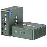 GMKtec G3 Plus N150 Mini PC Intel Twin Lake N150 (Upgrade N100), 16 GB RAM 3200 MHz, 512 GB SSD M.2 NVMe SSD (unterstützt PCIe 3.0), Mini Computer, USB 3.2 * 4, 2*HDMI 4K@60Hz, 2.5G LAN, Micro PC