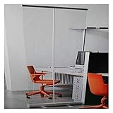ASDQWER Hygieneschutz Rollup Roll Up Eco Spuckschutzfolie,Hygieneschutz,Spritzschutz,Spuckschutz Rollup,Trennwand,Mit Klarer Folie,Rollup,Die Größe Ist Optional,60 * 160cm