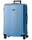 FERGÉ Großer Koffer Hartschale mit TSA Schloss Cannes Rollkoffer Reise-Koffer Hartschalenkoffer Trolley 4 sanfte Rollen - sehr robuster Polycarbonat Koffer