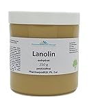 Lanolin anhydrat 250 g pestizidfrei Ph. Eur. 10.5 Wollwachs Wollfett lanea apes Salbengrundlage lanolin anhydrid wasserfrei