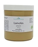 Lanolin anhydrat 250 g pestizidfrei Ph. Eur. 10.5 Wollwachs Wollfett lanea apes Salbengrundlage lanolin anhydrid wasserfrei