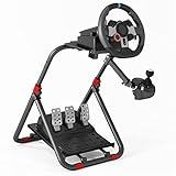 DIWANGUS Lenkradständer, Schnelle Montage Geeignet für Logitech G923 G920 G29 G27 G25, Faltbar Lenkrad Ständer Geeignet für Thrustmaster T248X T248 T300Rs TX T150 PS4 PS5 Xbox 360 Xbox