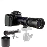 JINTU 420-1600mm f/8.3 HD-Tele Zoom Teleobjektiv für Nikon Digitale SLR Kameras D5600 D5500 D5200 D5300 D5100 D3400 D3300 D3200 D3100 D7200 D7500 D7100 D7000 D750 D600 D90 D800 D810 D5 D4S DF
