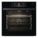 Gorenje OptiBake Advanced BSA 6747 A04BGWI Einbau-Backofen/Wifi Connected / 77L / Heißluft/CataClean/AutoBake/Touch Bedienung/Teleskopauszüge/SteamAssist/PizzaMode 300°C/schwarz