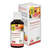 Raab Vitalfood Bio Grapefruit-Kernextrakt mit Bioflavonoiden, Tropfen, Rohware aus Südeuropa, vegan, bio-zertifiziert, 50 ml