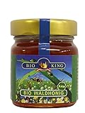 Bio WALDHONIG von BioKing: sortenreiner Honig aus kontrolliert biologischem Anbau - raw - unbehandelt - naturbelassen