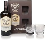 Teeling Small Batch Irish Whiskey Geschenpackung mit Glas, gereift in Ex-Bourbonfässern und abgerundet in mittelamerikanischen Rumfässern, 46% vol., 70cl / 700ml